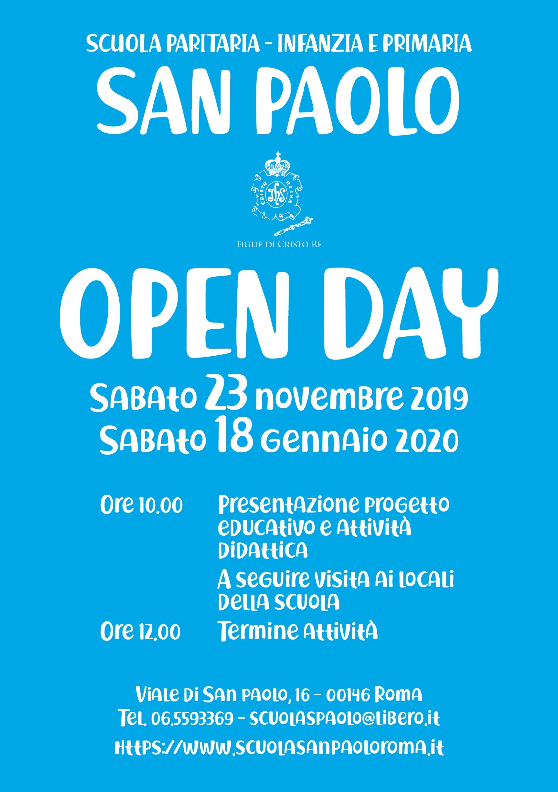 Open Day 2019 2020 Open Day 2019 2020